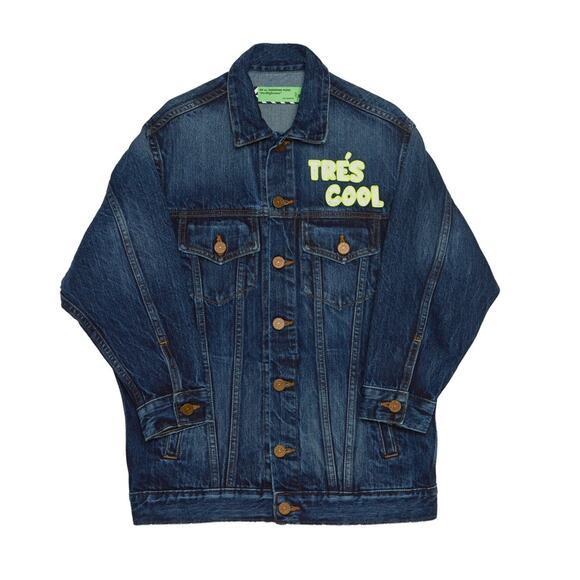 Free People x Sandrine Rose - NWT Tres Cool Oversized Denim Jacket - Picture 1 of 10
